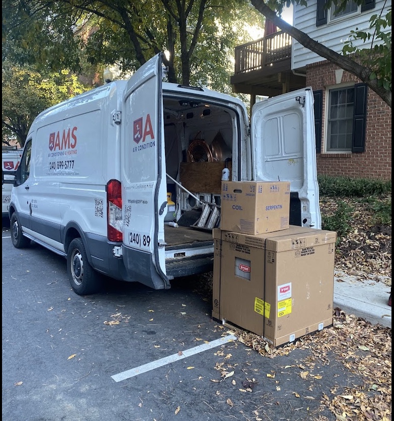 AMS heating repairs in Bethesda MA