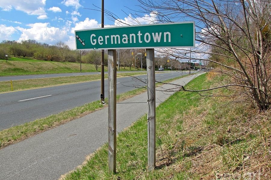 Germantown town sign